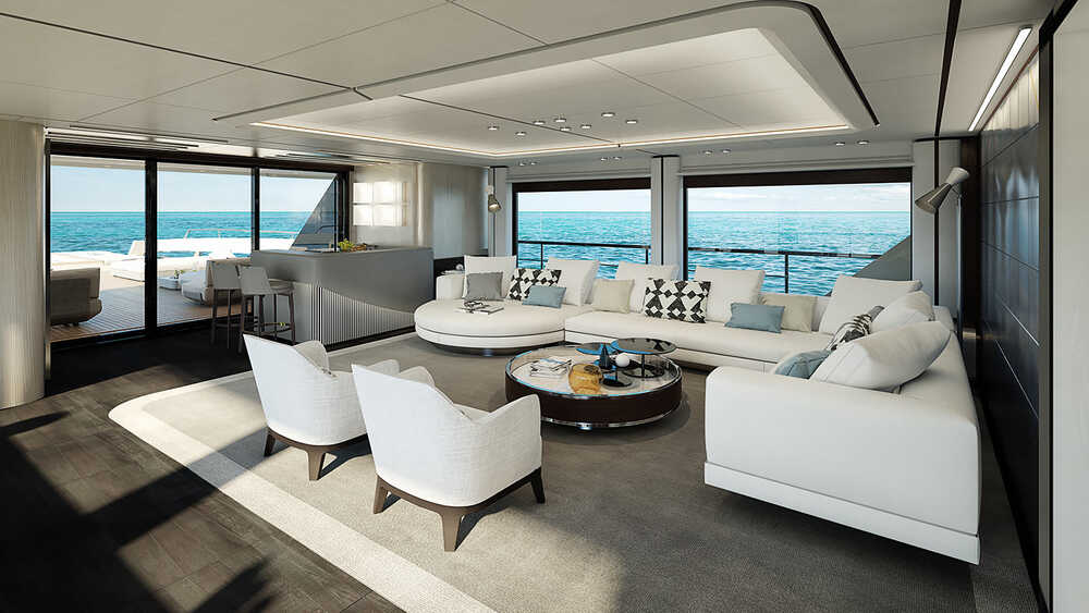 Salon on main deck