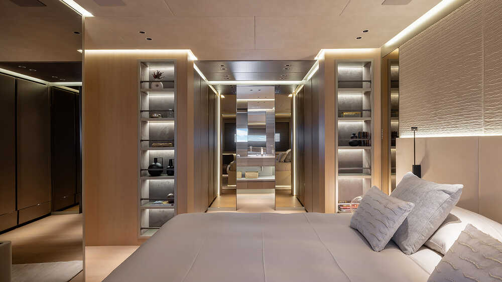 VIP cabin on lower deck
