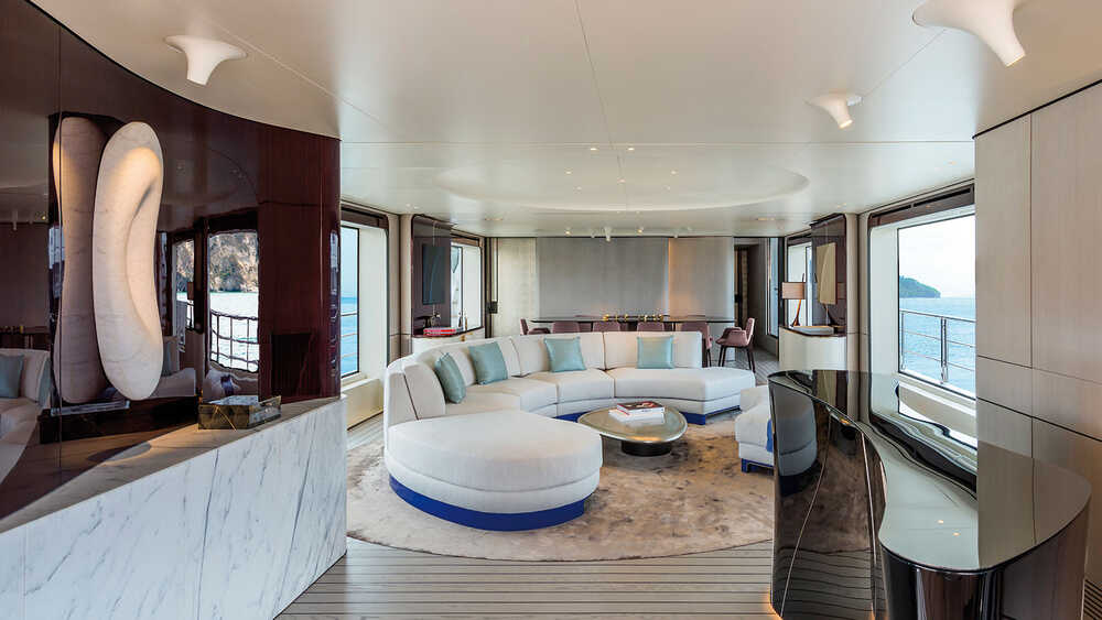 Salon on the main deck