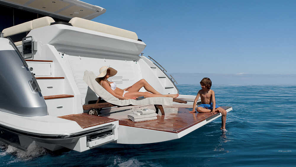 Bathing platform