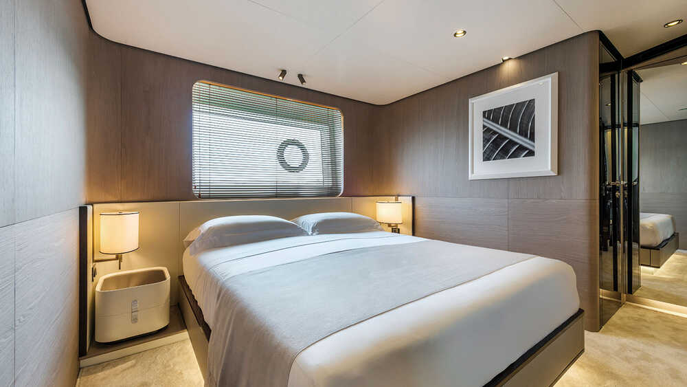VIP cabin on the lower deck