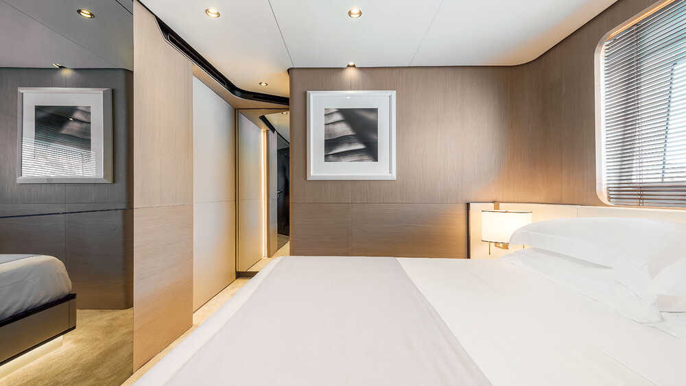 VIP cabin on the lower deck