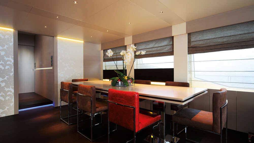 Salon on the main deck