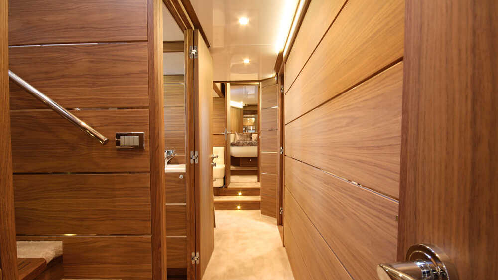 Lower deck corridor