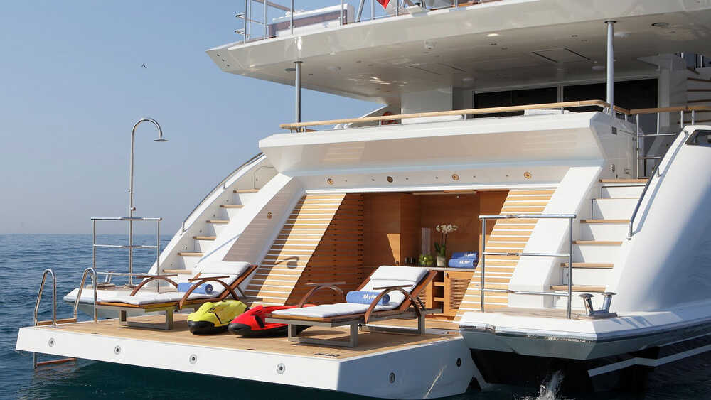 Aft beach club