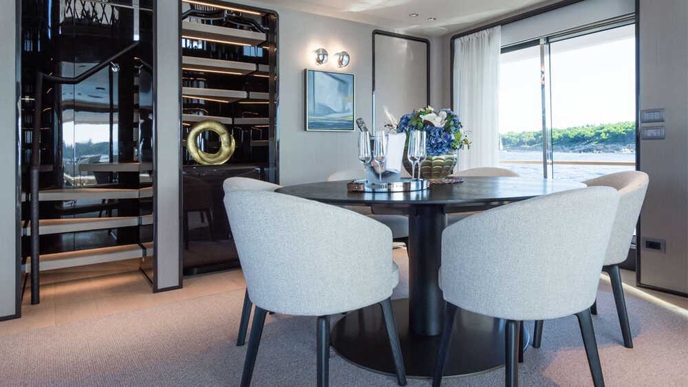 Dinette in salon