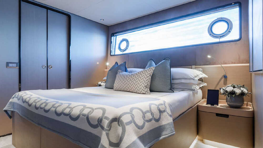 Guest VIP cabin on lower deck