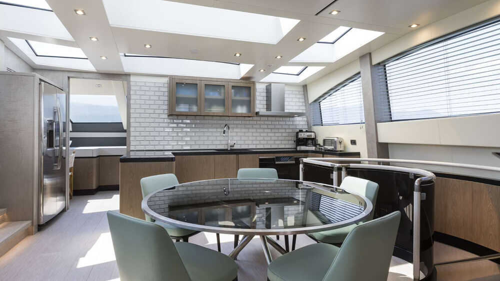 Dinette in salon