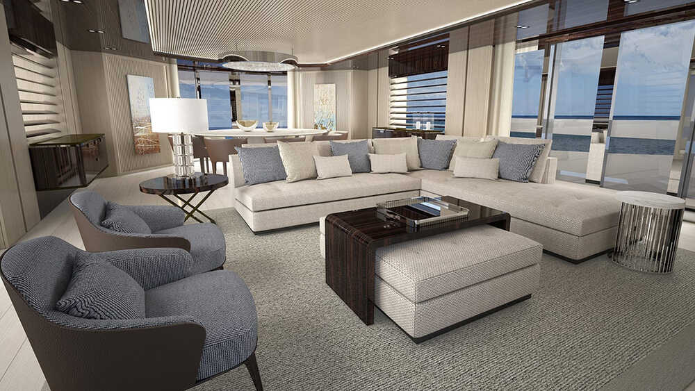 Salon on the main deck