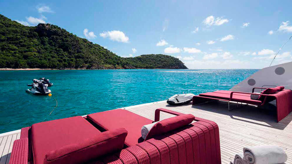 Aft beach club