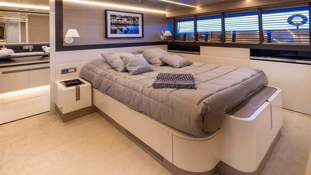 VIP cabin on lower deck