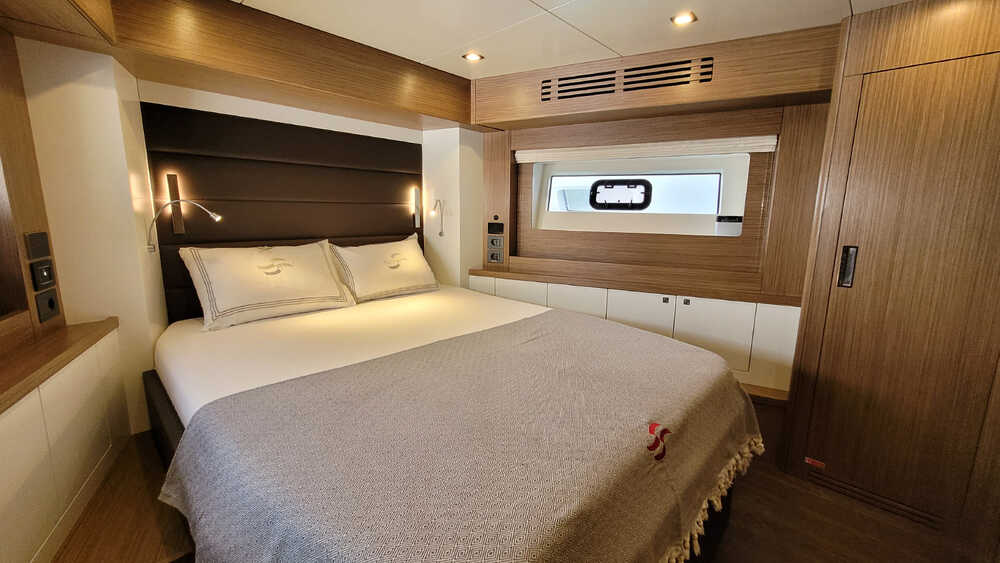 VIP cabin on bow