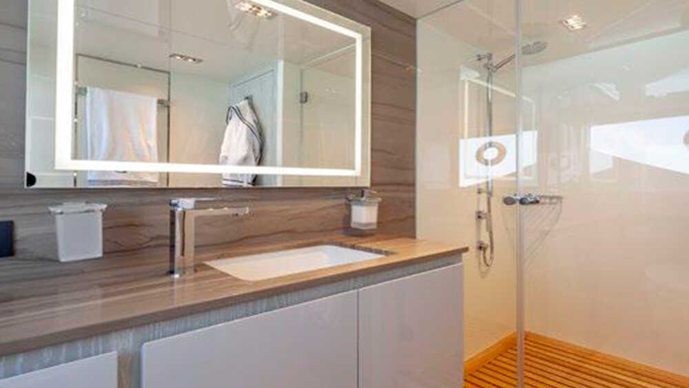 VIP cabin bathroom