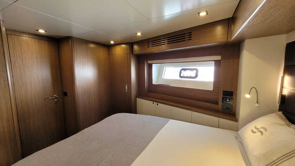 VIP cabin on bow