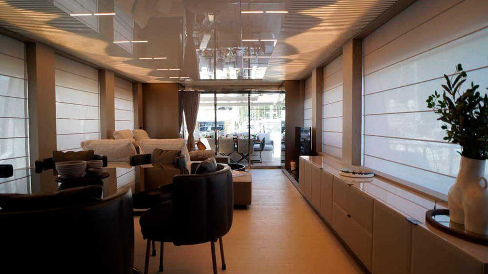Saloon on the main deck