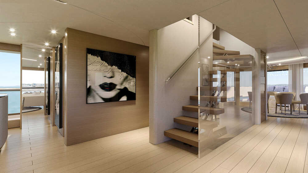 Lobby on upper deck