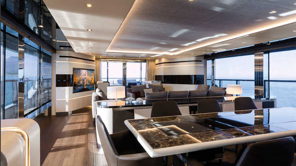 Salon on the main deck
