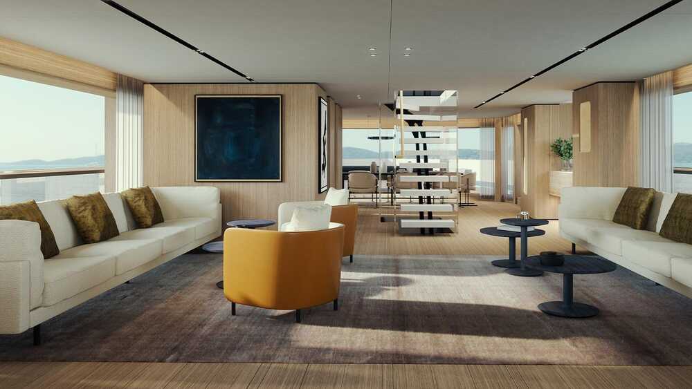 Upper deck salon