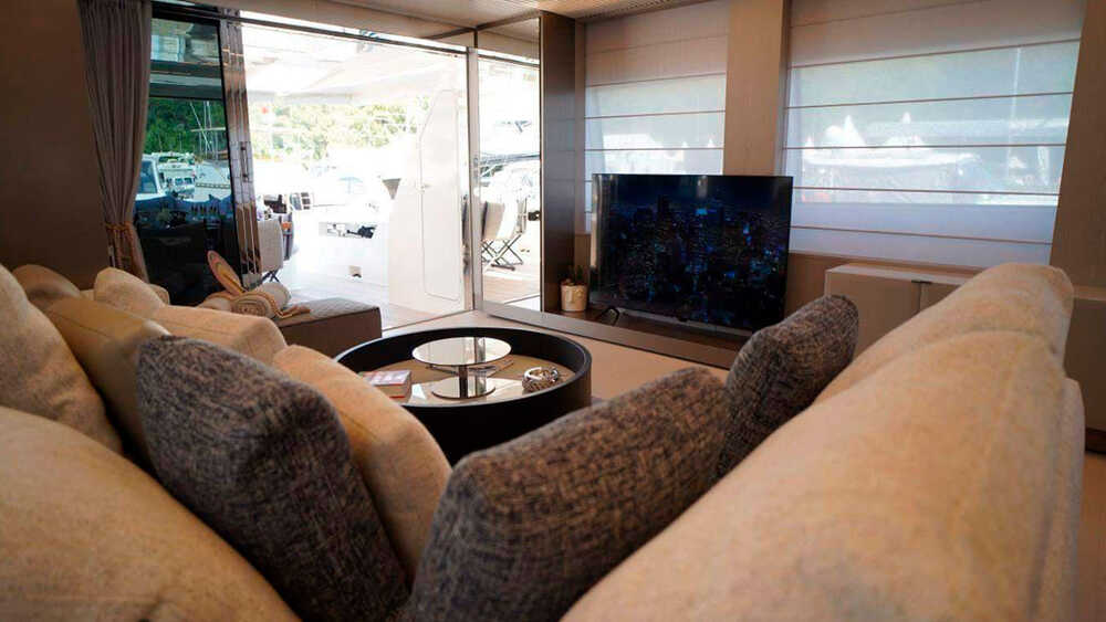 Saloon on the main deck