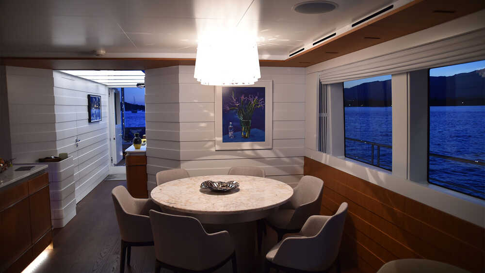 Dinette in salon