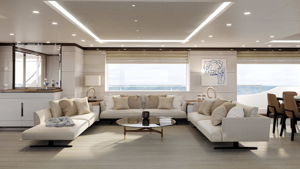 Salon on the main deck