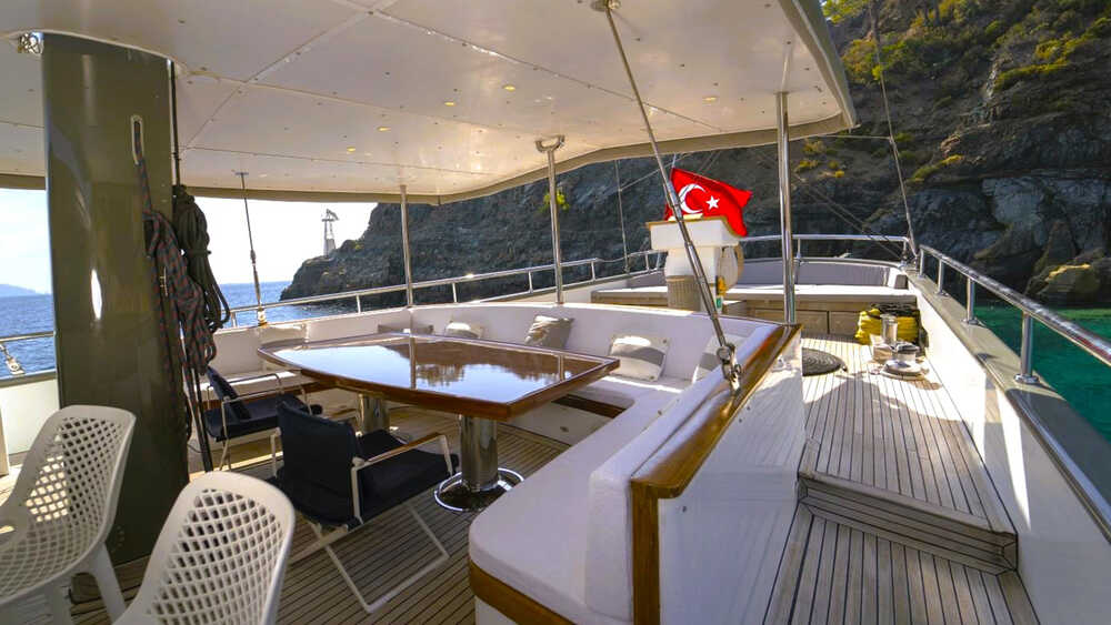 Aft deck