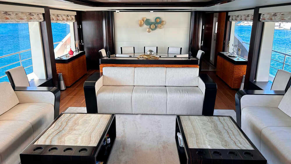 Salon on the main deck