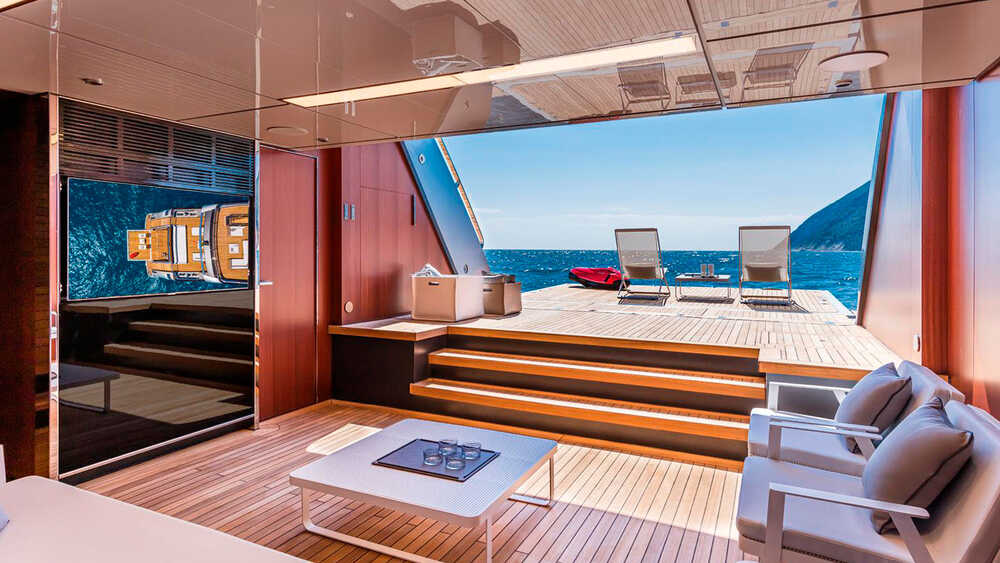 Aft beach club