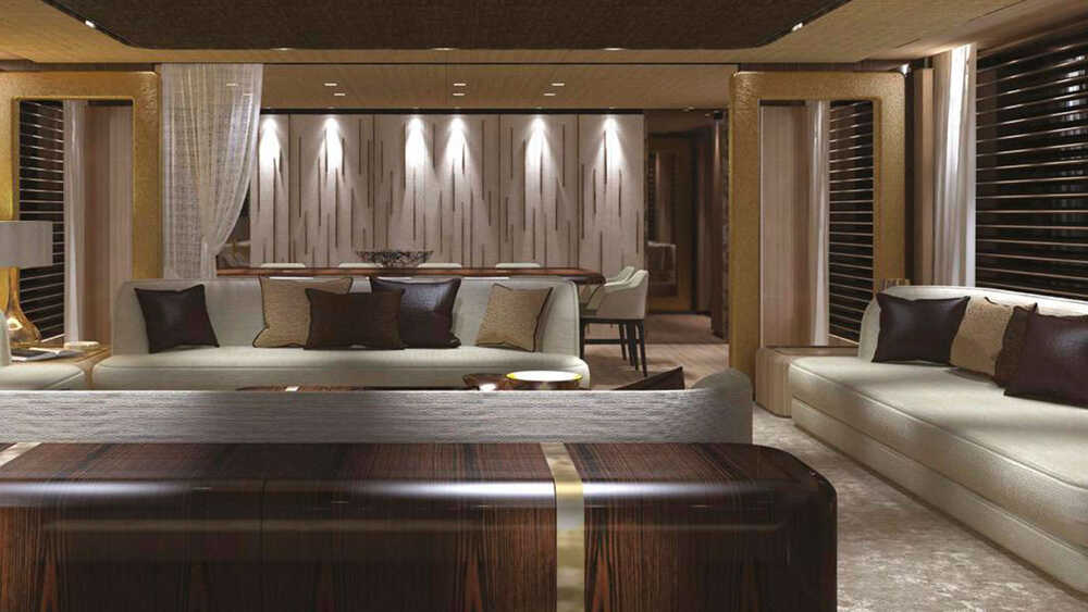 Salon on the main deck