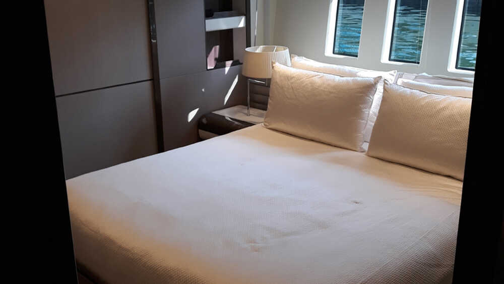 VIP cabin on portside