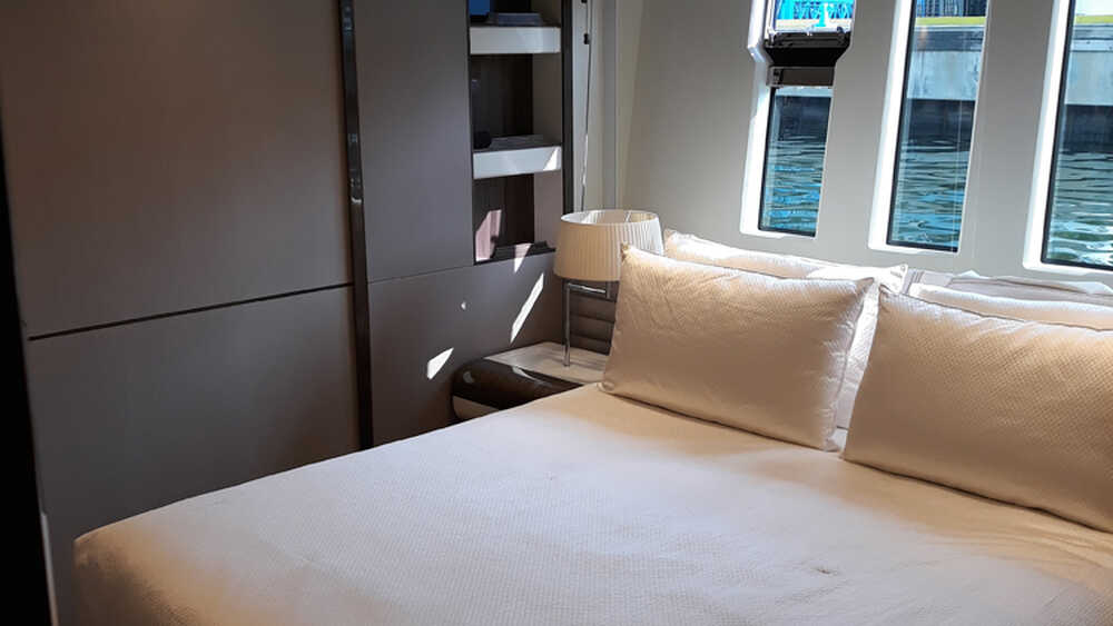 VIP cabin on portside