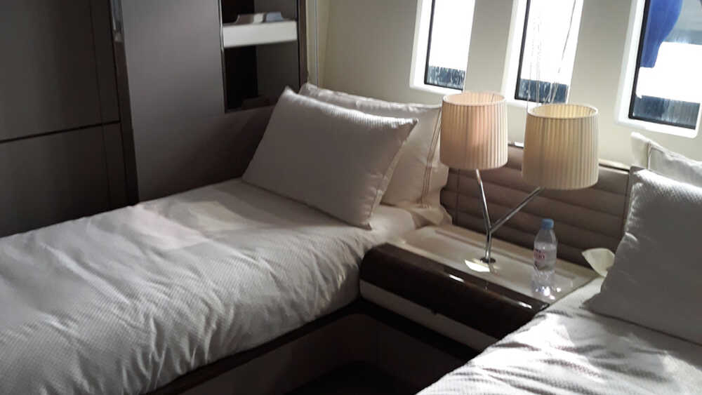 VIP cabin on starboars side
