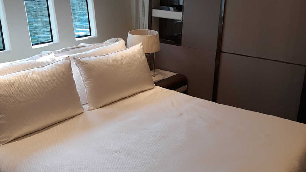 VIP cabin on portside
