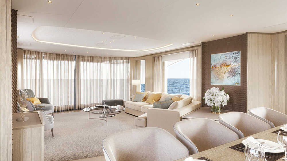 Salon on the main deck