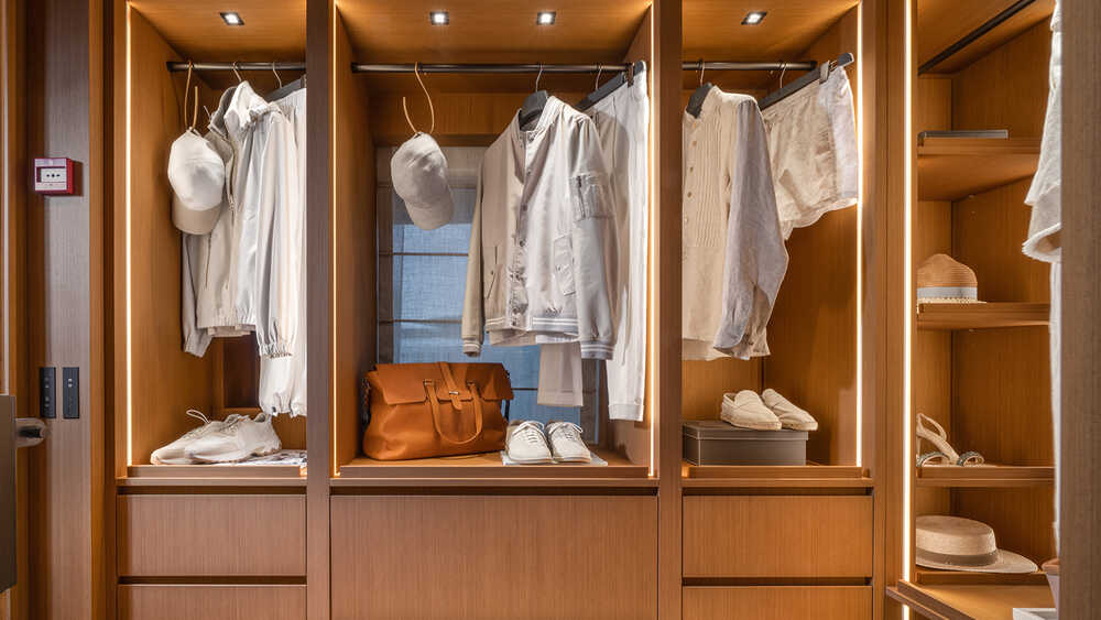 Owner's wardrobe