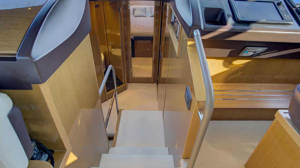 Access to lower deck