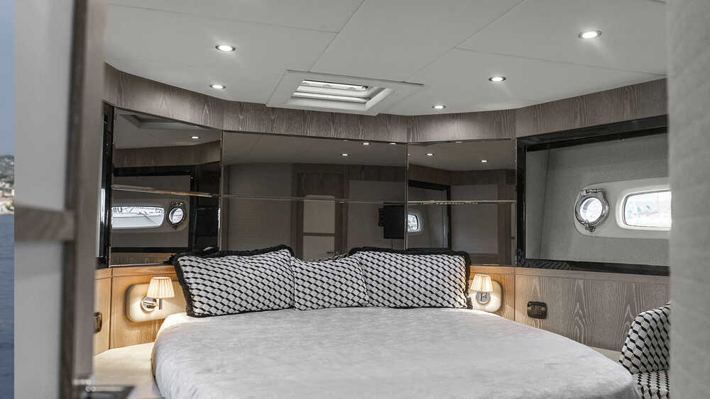 VIP cabin on bow