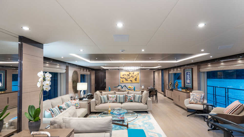 Salon on the main deck