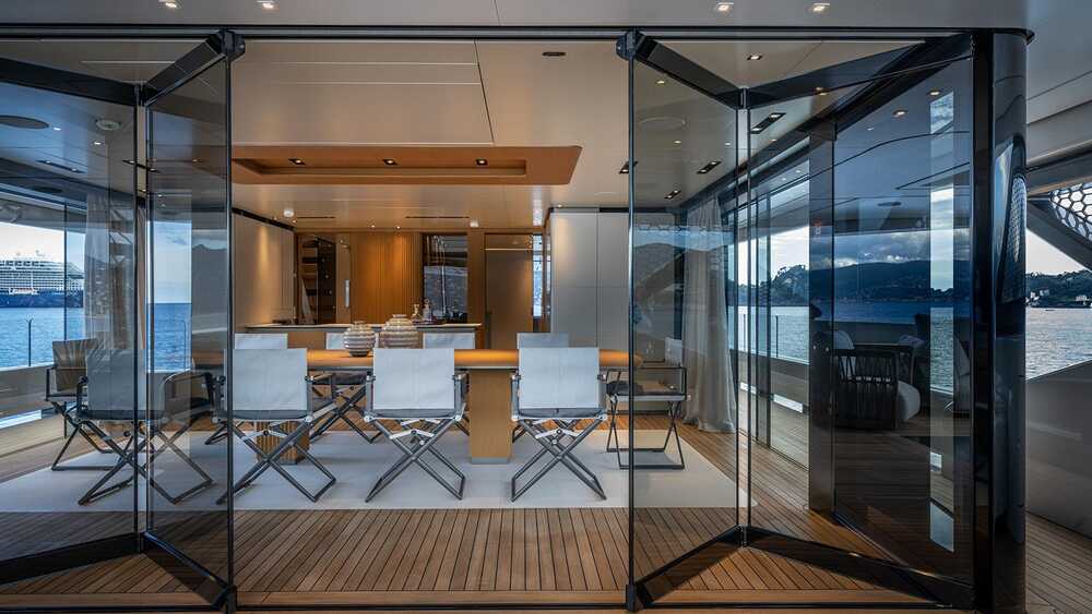 Salon on upper deck