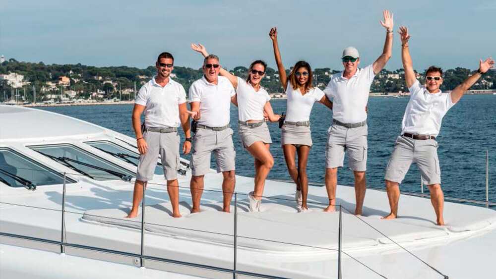Crew M/Y HER DESTINY 