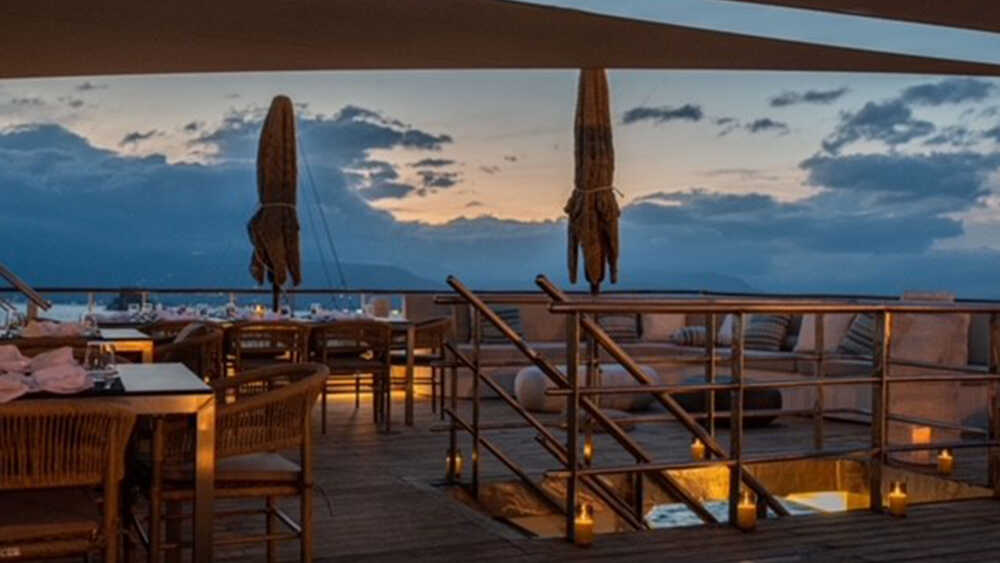 Aft deck