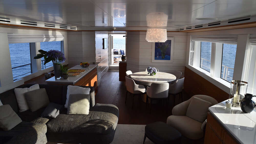 Salon on the main deck