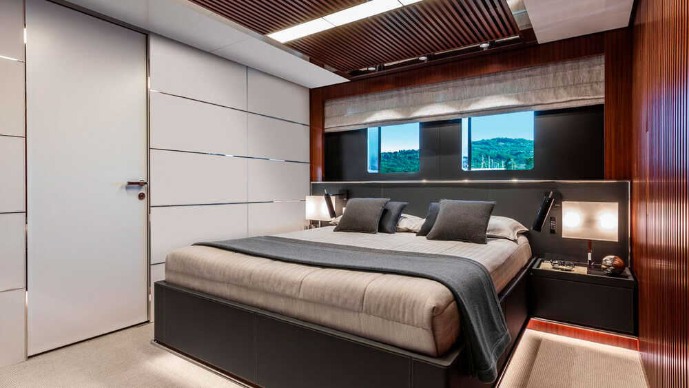 VIP cabin on the lower deck on the starboard side