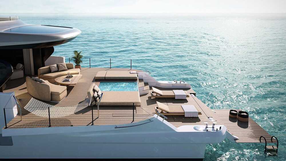 Aft beach club