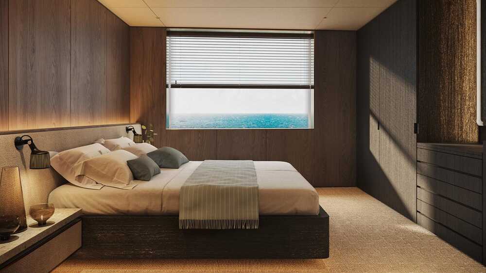 VIP cabin on main deck