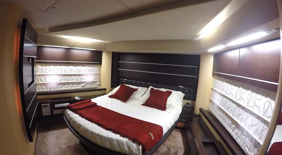VIP cabin with large glazing