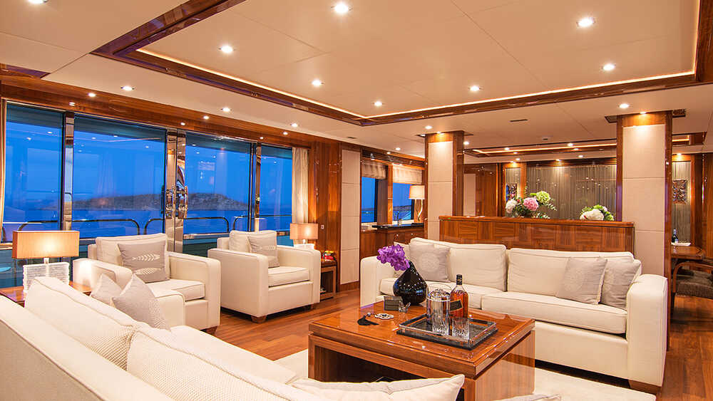 Salon on the main deck