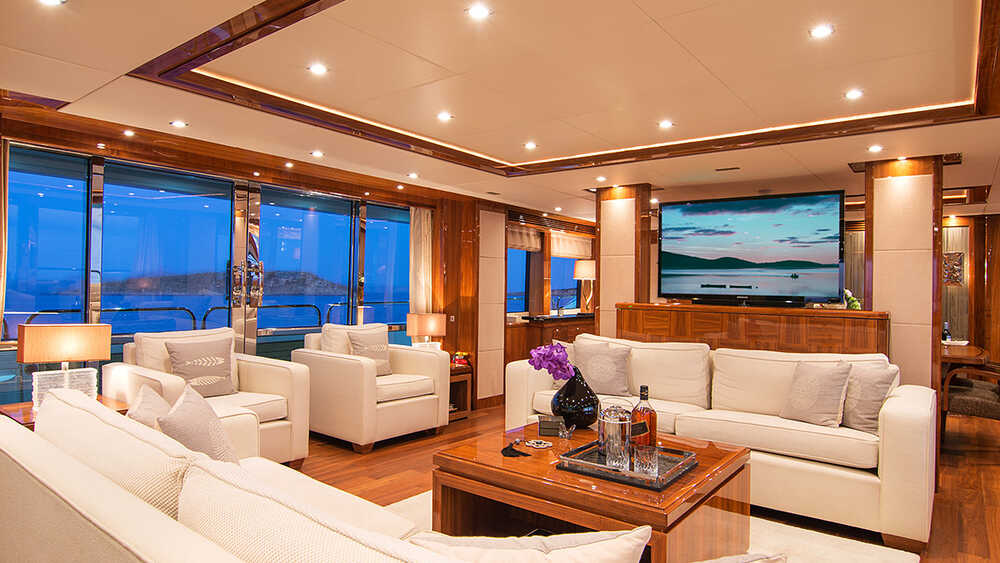 Salon on the main deck