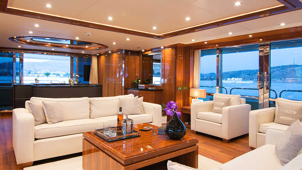 Salon on the main deck