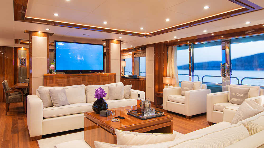 Salon on the main deck